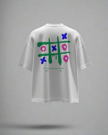 TIC TAC TOE OVERSIZED T - SHIRT - COMMONGROUND