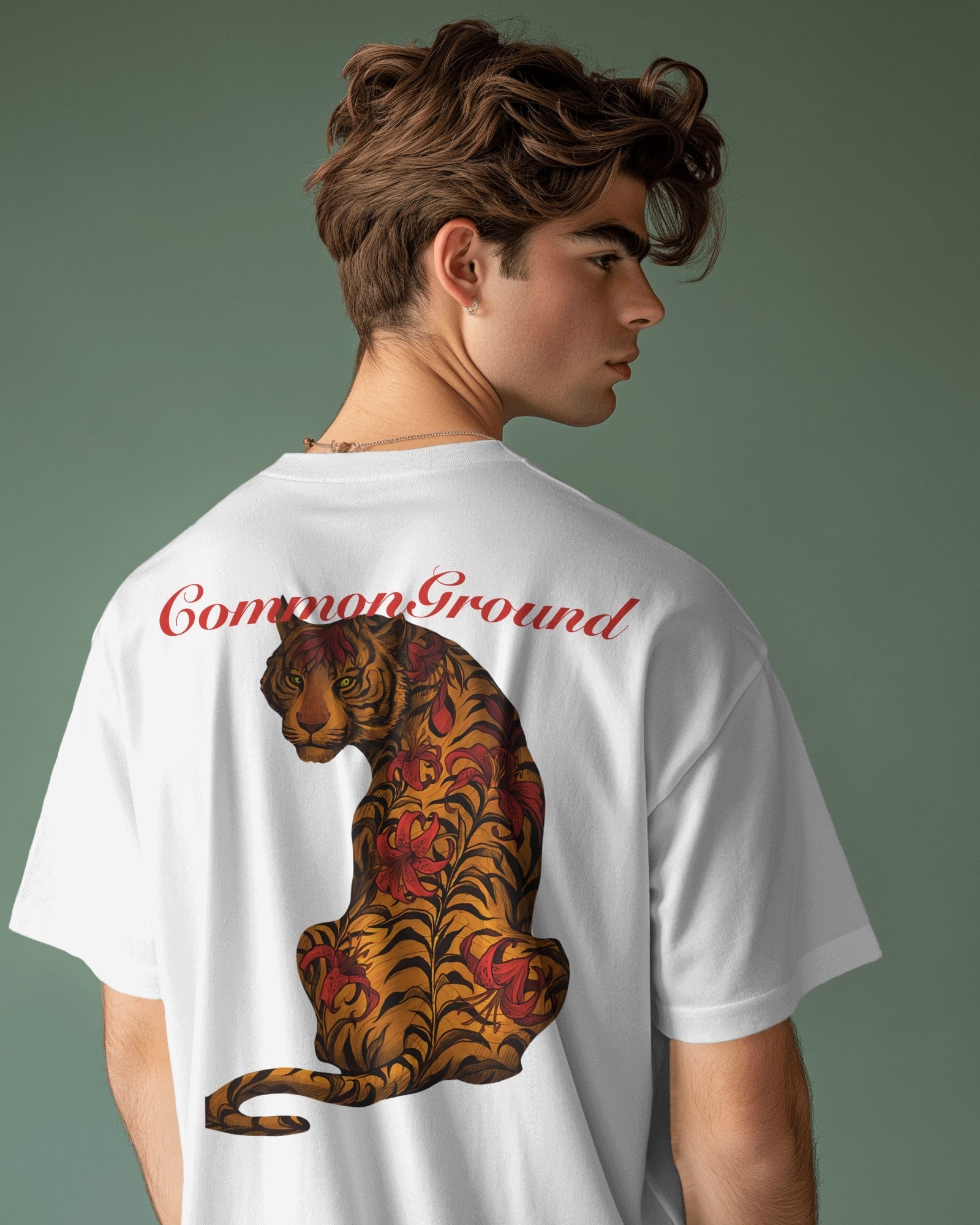TIGER OVERSIZED T - SHIRT - COMMONGROUND