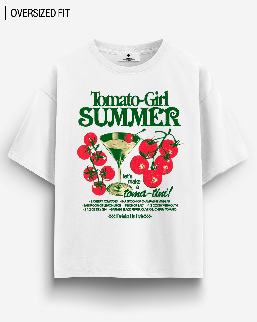 TOMATO GIRL OVERSIZED T - SHIRT - COMMONGROUND