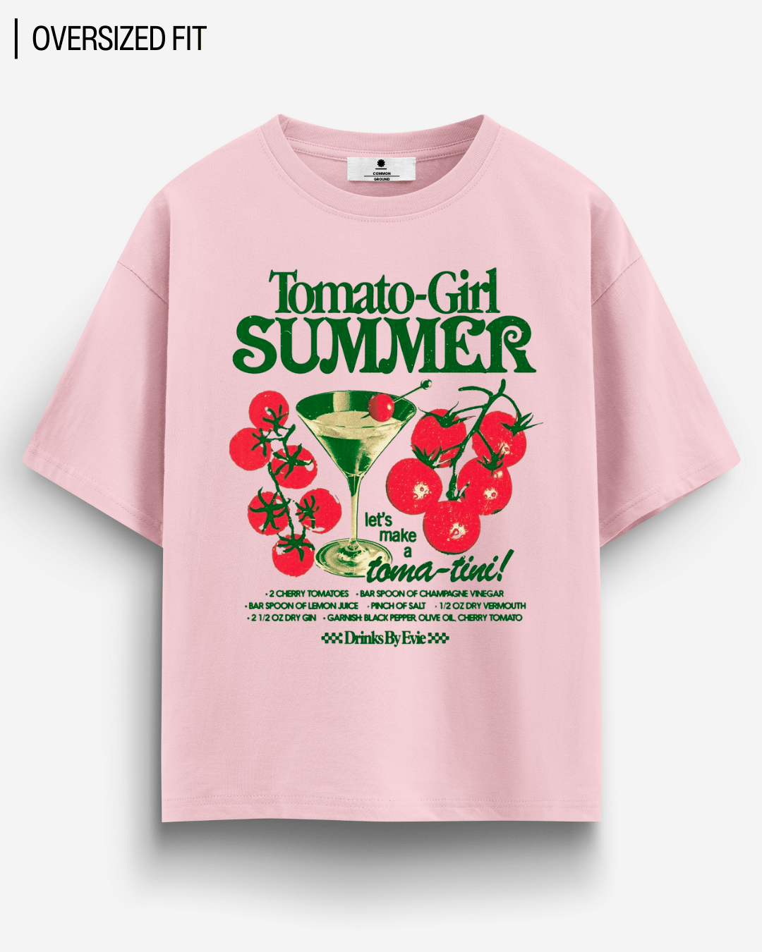 TOMATO GIRL OVERSIZED T - SHIRT - COMMONGROUND