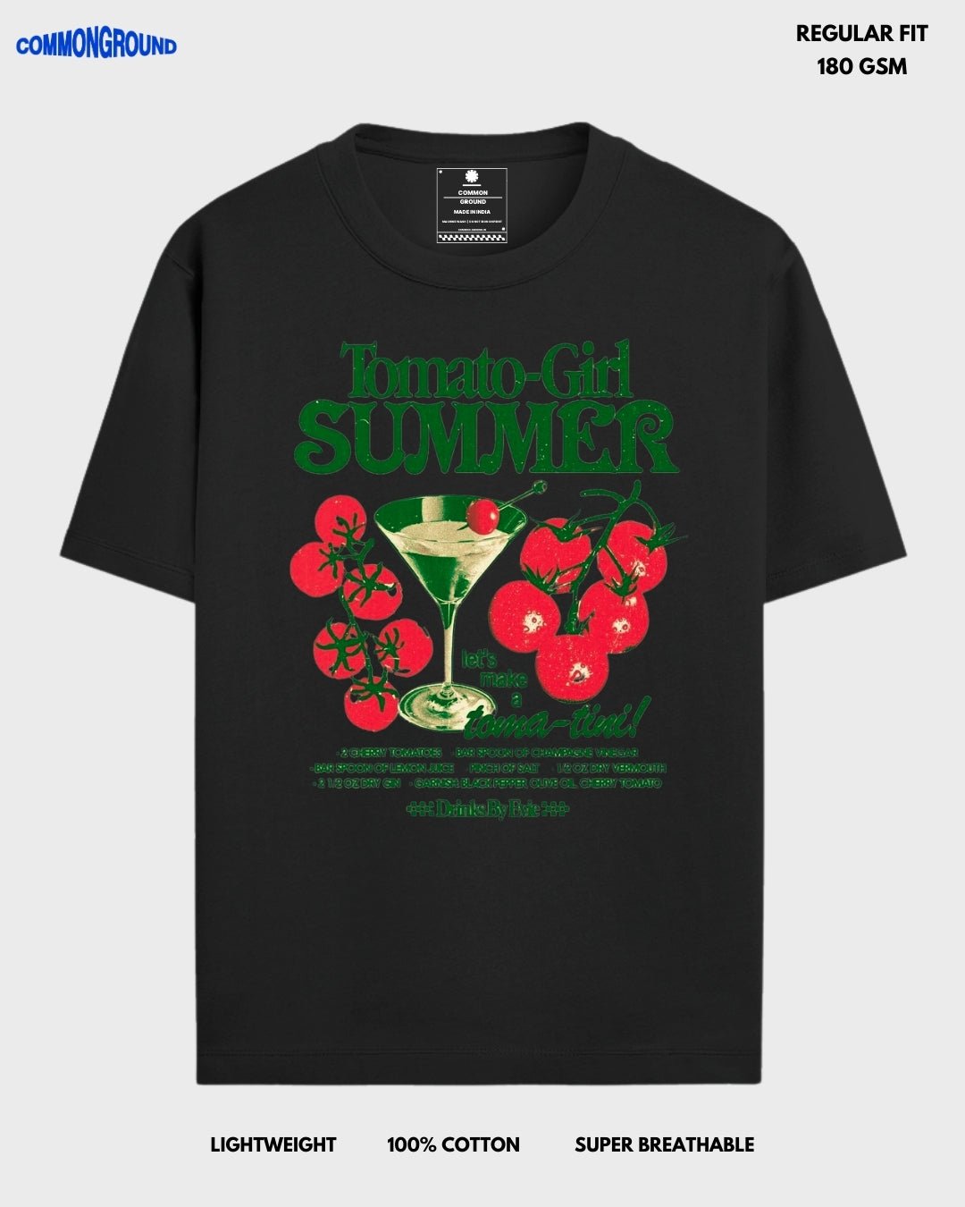 TOMATO GIRL REGULAR T - SHIRT - COMMONGROUND
