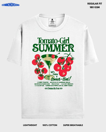 TOMATO GIRL REGULAR T - SHIRT - COMMONGROUND