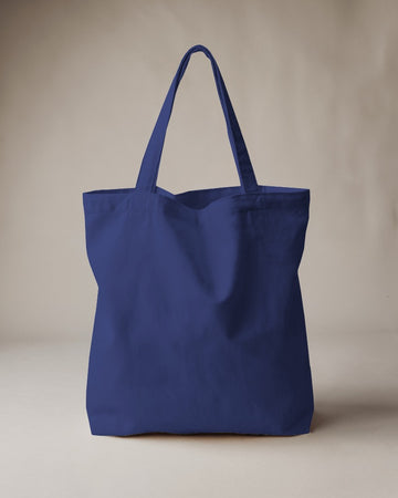 NAVY BLUE TOTE BAG