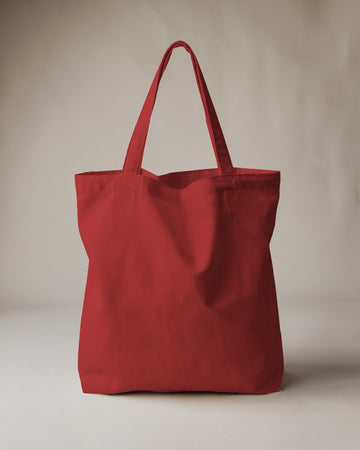 RED TOTE BAG
