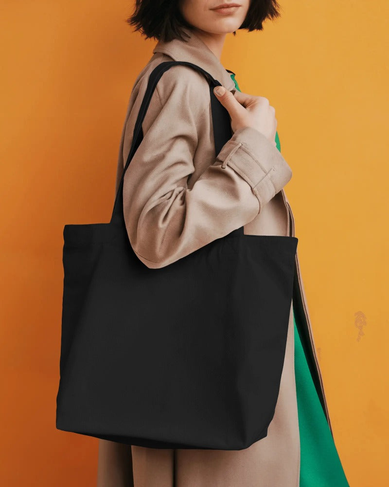 BLACK TOTE BAG