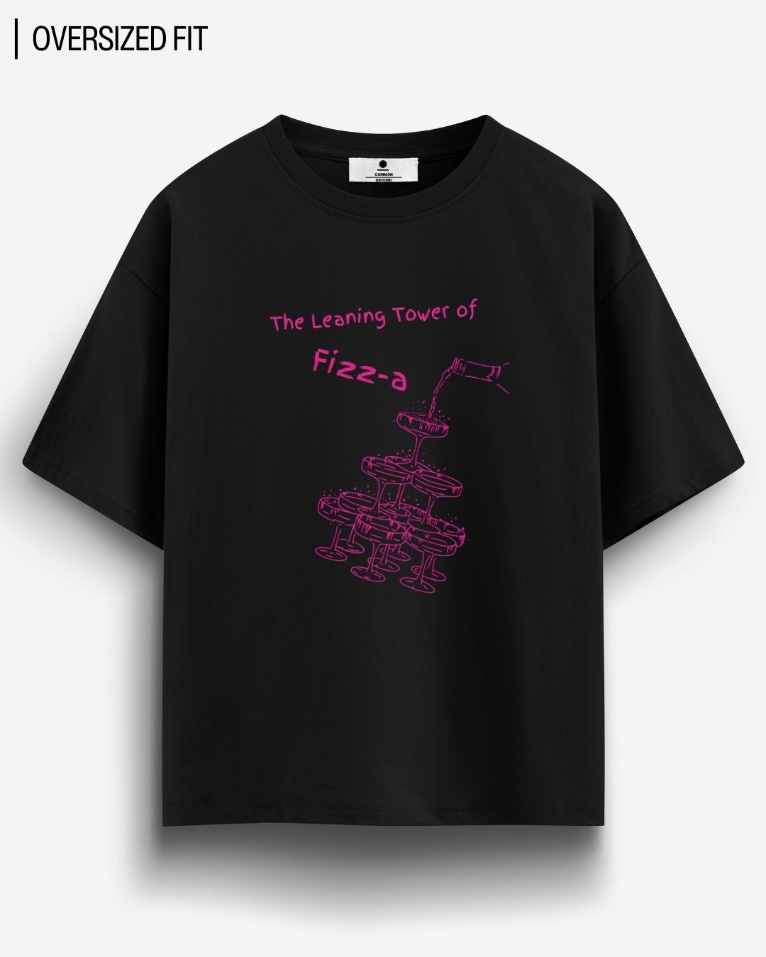 TOWER OF FIZZ OVERSIZED T - SHIRT - COMMONGROUND