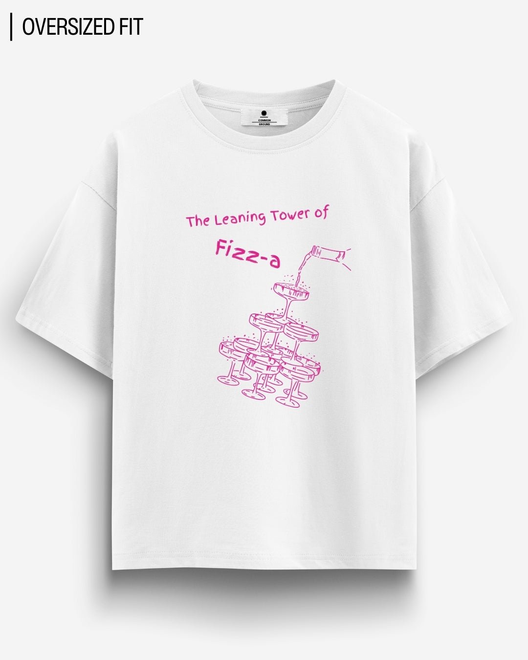 TOWER OF FIZZ OVERSIZED T - SHIRT - COMMONGROUND
