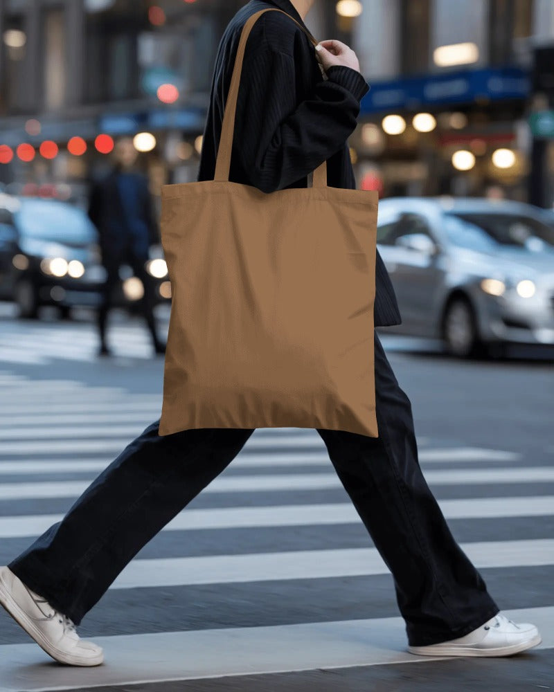 KHAKI TOTE BAG