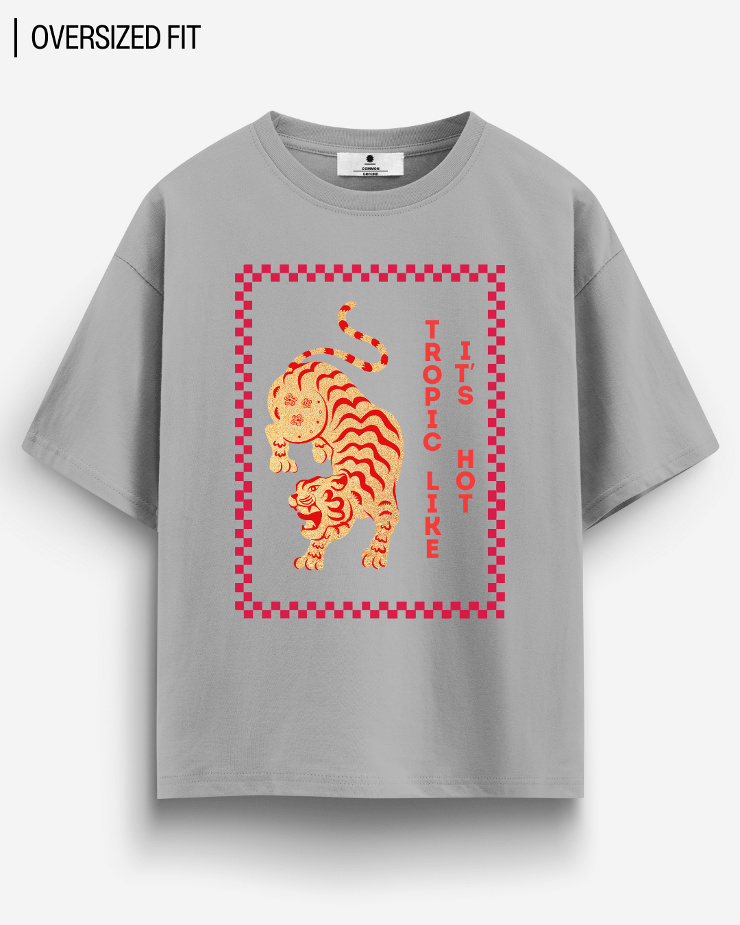 TROPIC LIKE IT'S HOT OVERSIZED T - SHIRT - COMMONGROUND