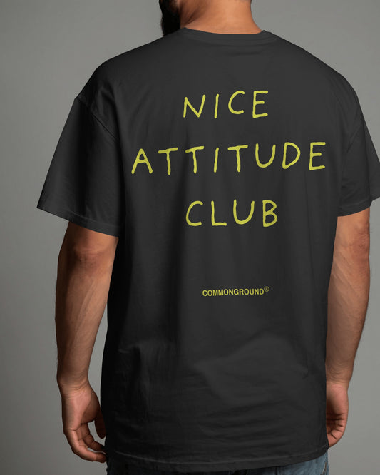 NICE ATTITUDE OVERSIZED T-SHIRT