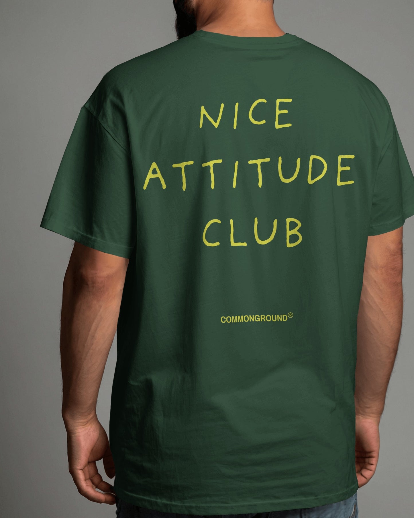 NICE ATTITUDE OVERSIZED T-SHIRT