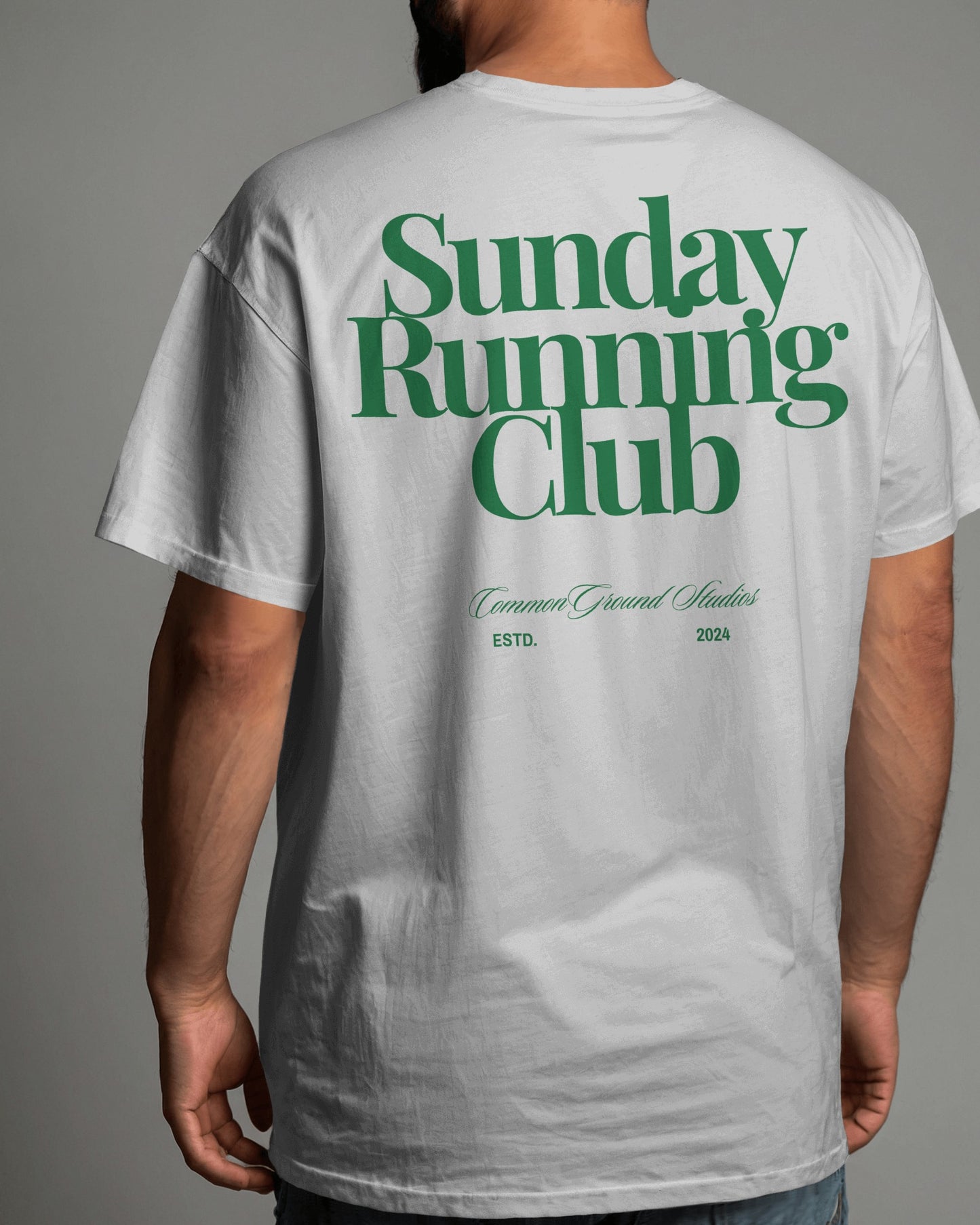 SUNDAY RUNNING OVERSIZED T-SHIRT