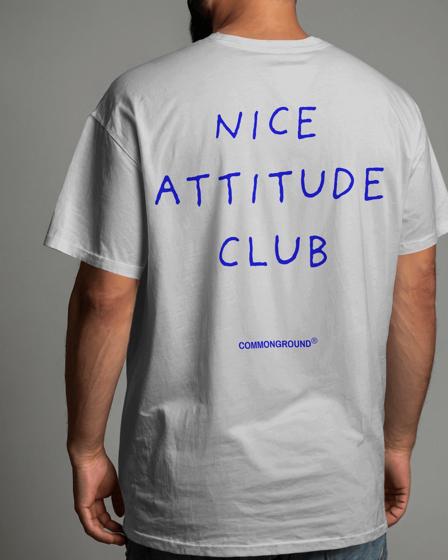 NICE ATTITUDE OVERSIZED T-SHIRT