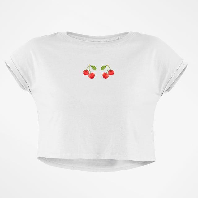 TWO CHERRIES CROP TOP - COMMONGROUND