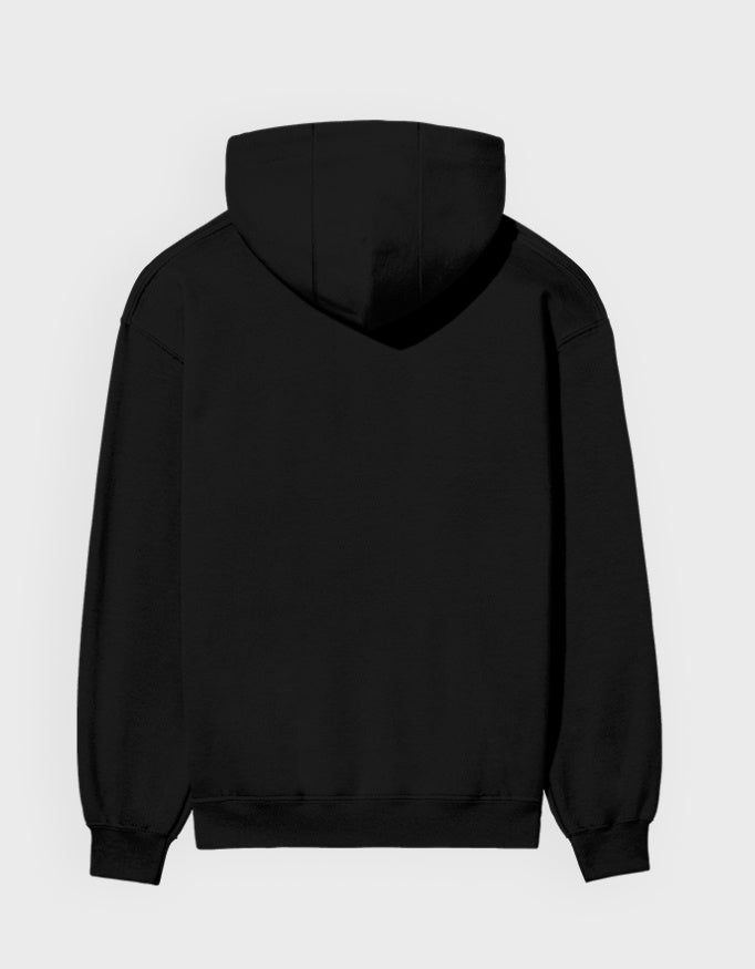 UNISEX BLACK HOODIE - COMMONGROUND