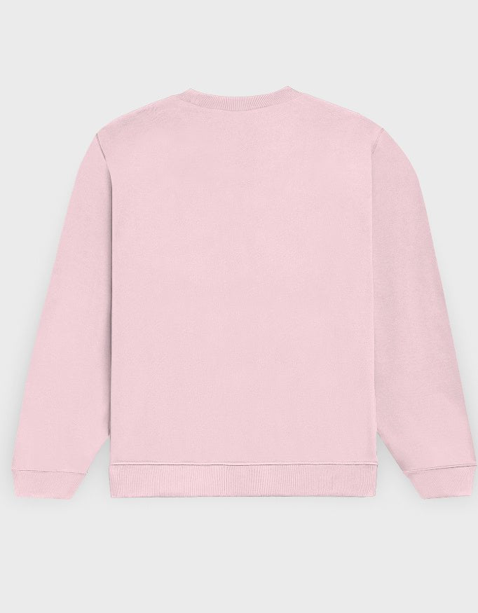UNISEX LIGHT BABY PINK SWEATSHIRT - COMMONGROUND