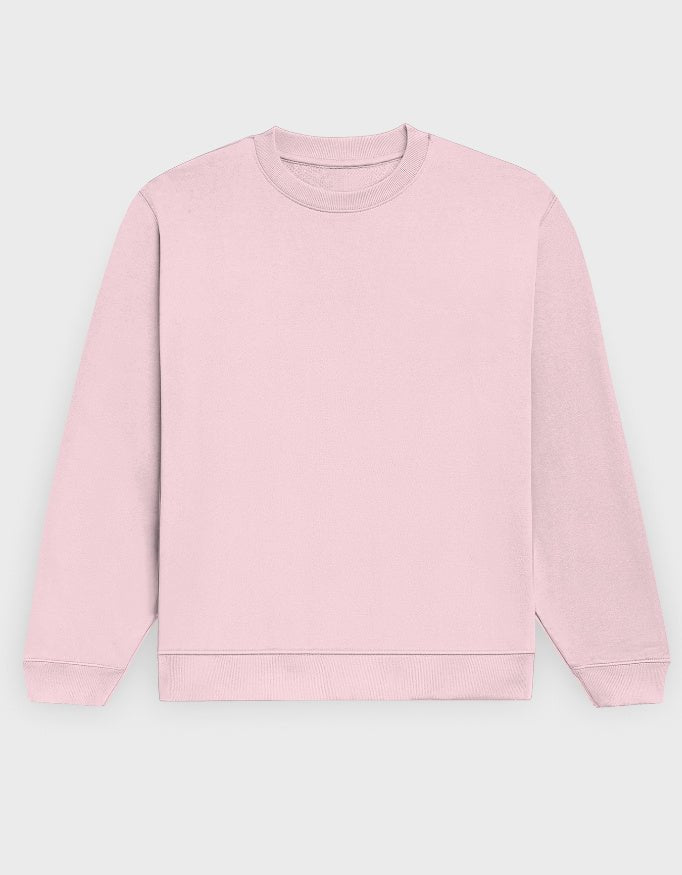 UNISEX LIGHT BABY PINK SWEATSHIRT - COMMONGROUND