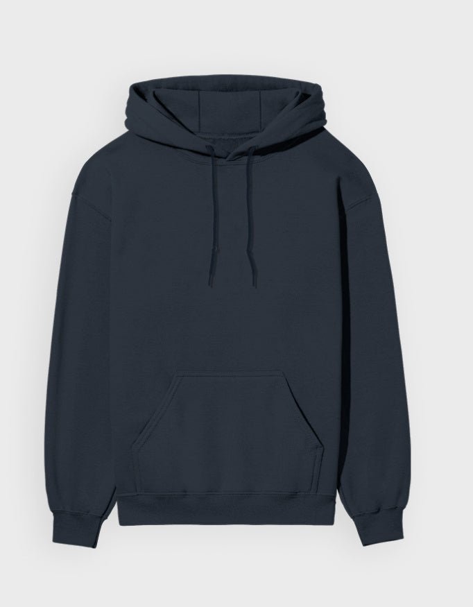 UNISEX NAVY BLUE HOODIE - COMMONGROUND