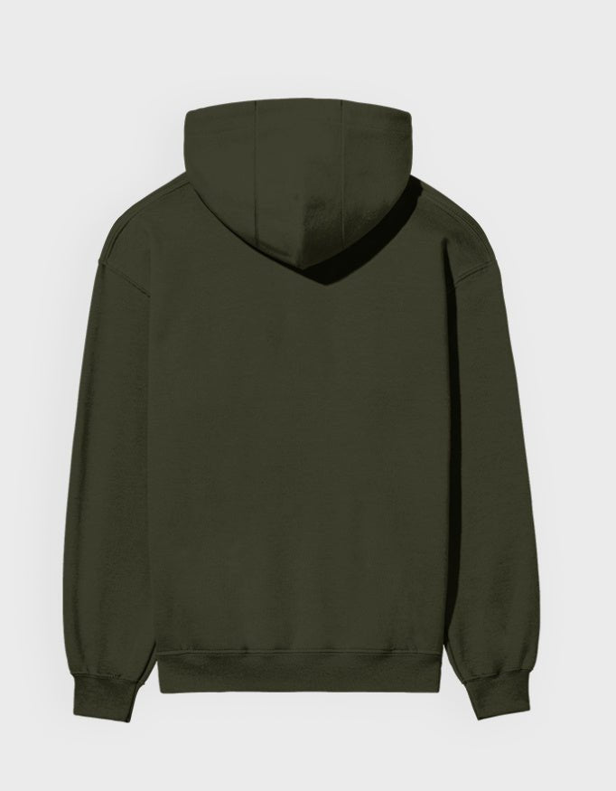 UNISEX OLIVE GREEN HOODIE - COMMONGROUND
