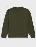 UNISEX OLIVE GREEN SWEATSHIRT - COMMONGROUND