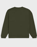 UNISEX OLIVE GREEN SWEATSHIRT - COMMONGROUND