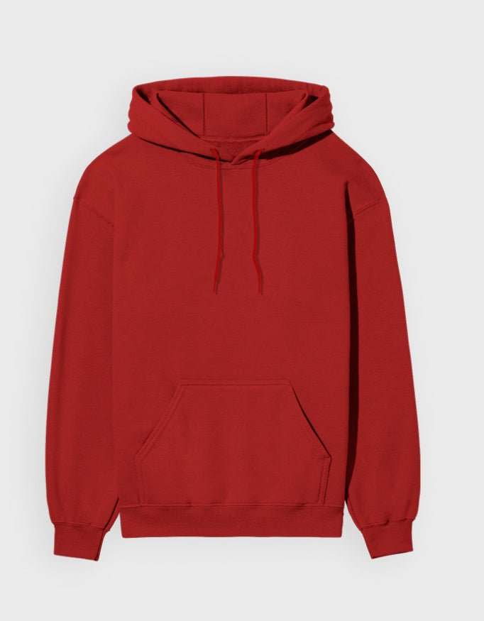 UNISEX RED HOODIE - COMMONGROUND