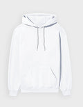 UNISEX WHITE HOODIE - COMMONGROUND
