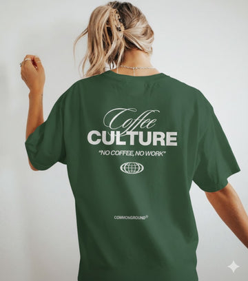 COFFEE CULTURE OVERSIZED T-SHIRT