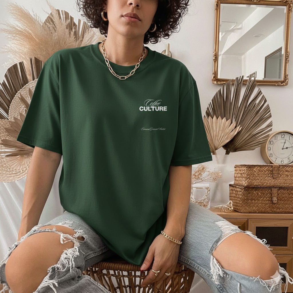 COFFEE CULTURE OVERSIZED T-SHIRT