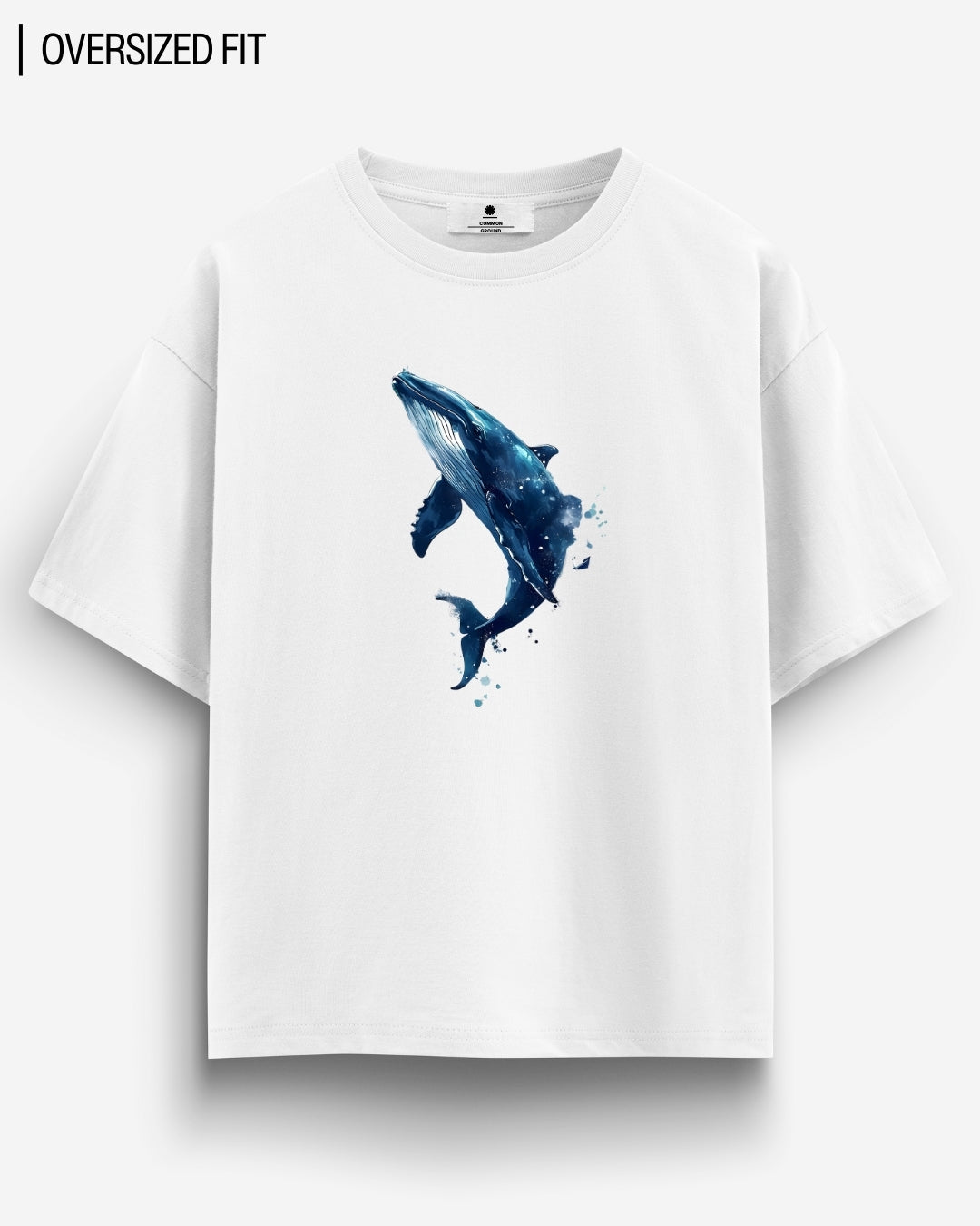WHALE OVERSIZED T - SHIRT - COMMONGROUND