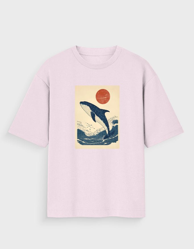 WHALE SUN OVERSIZED T - SHIRT - COMMONGROUND