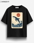 WHALE SUN OVERSIZED T - SHIRT - COMMONGROUND