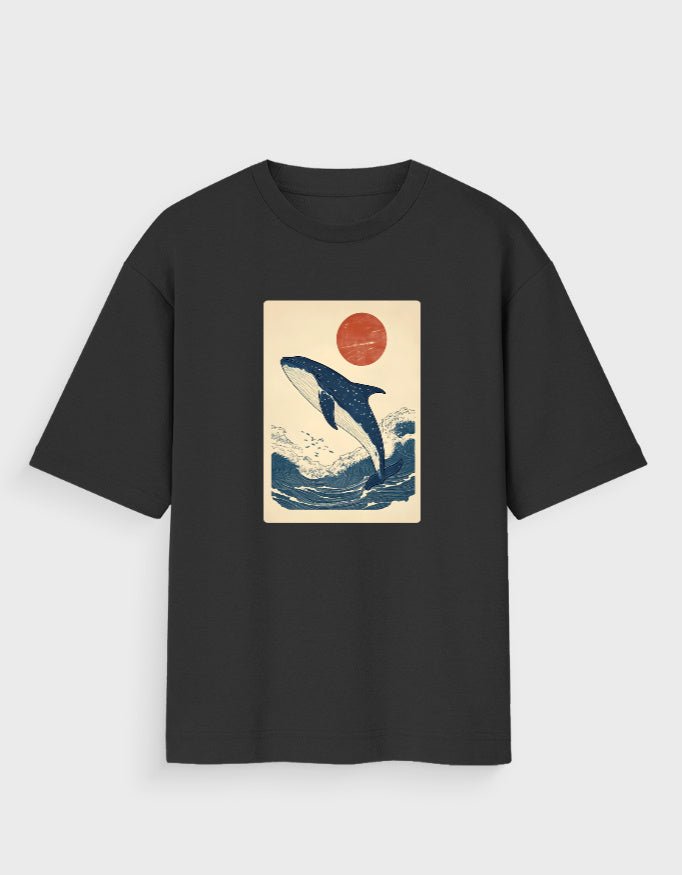 WHALE SUN OVERSIZED T - SHIRT - COMMONGROUND
