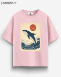 WHALE SUN OVERSIZED T - SHIRT - COMMONGROUND