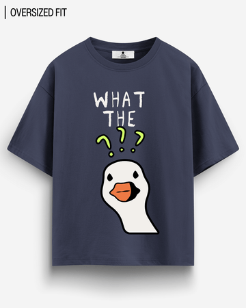 WHAT THE DUCK OVERSIZED T - SHIRT - COMMONGROUND