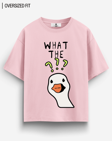 WHAT THE DUCK OVERSIZED T - SHIRT - COMMONGROUND