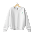 WHITE REGULAR SWEATSHIRT - COMMONGROUND