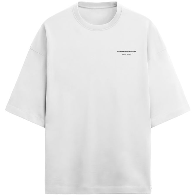 WHITE SOLID TERRY CO - ORD SET - COMMONGROUND
