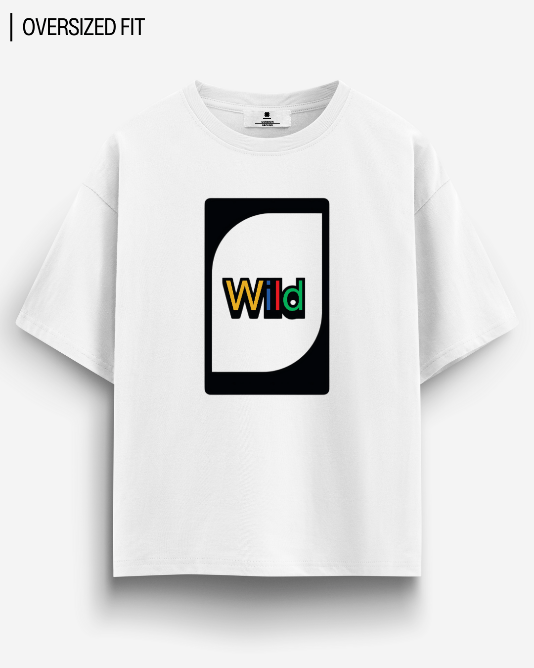 WILD CARD OVERSIZED T - SHIRT - COMMONGROUND