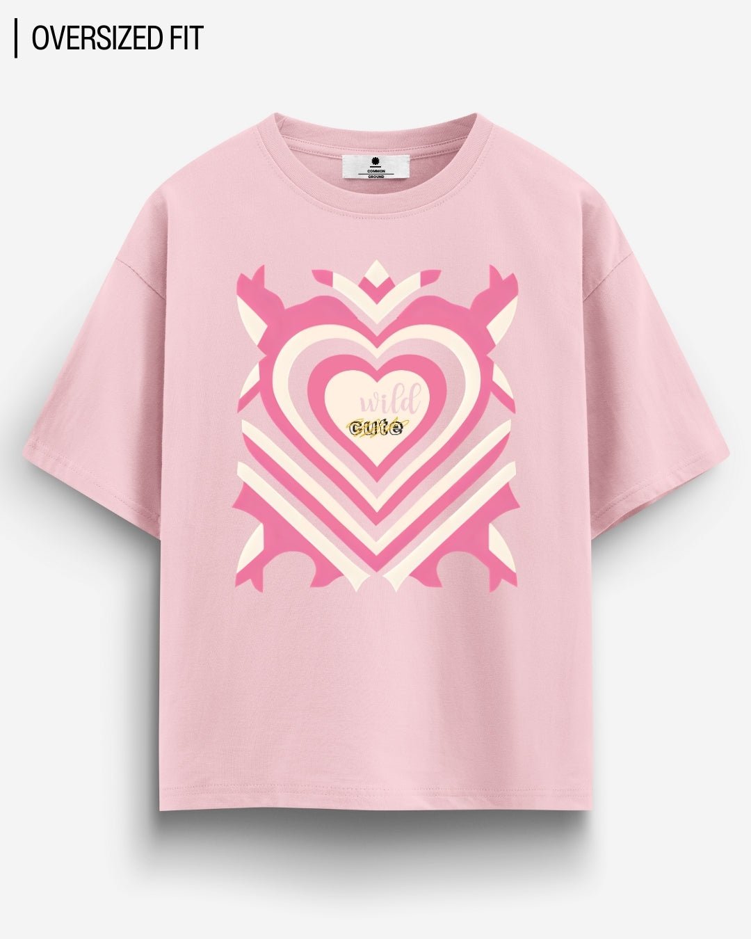 WILD CUTE OVERSIZED T - SHIRT - COMMONGROUND