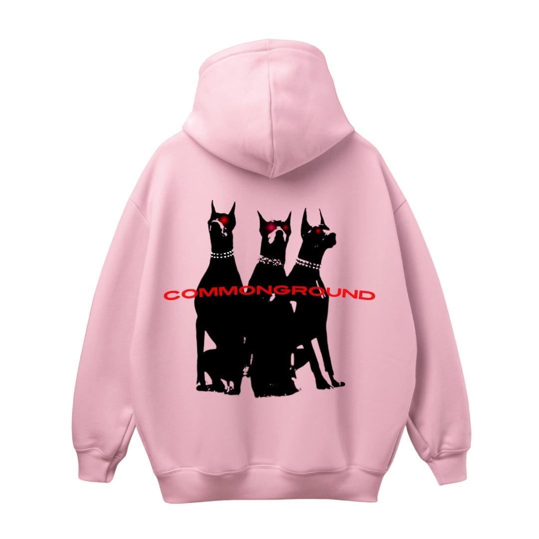 WOLF PACK OVERSIZED HOODIE - COMMONGROUND