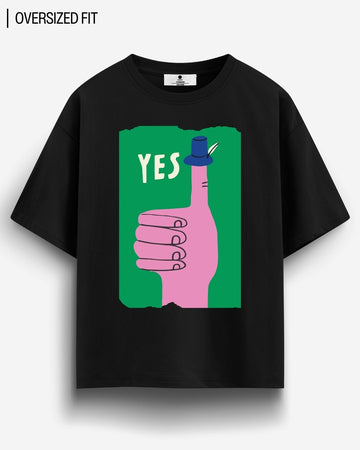 YES! OVERSIZED T - SHIRT - COMMONGROUND