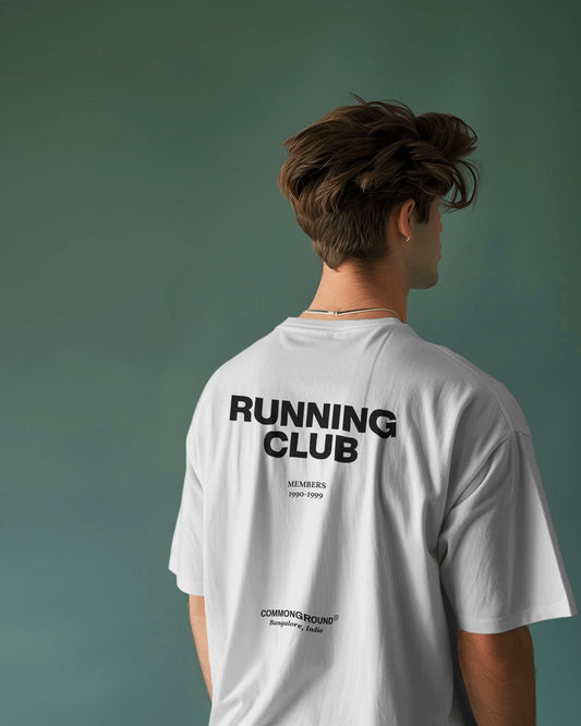 RUNNING CLUB OVERSIZED T-SHIRT